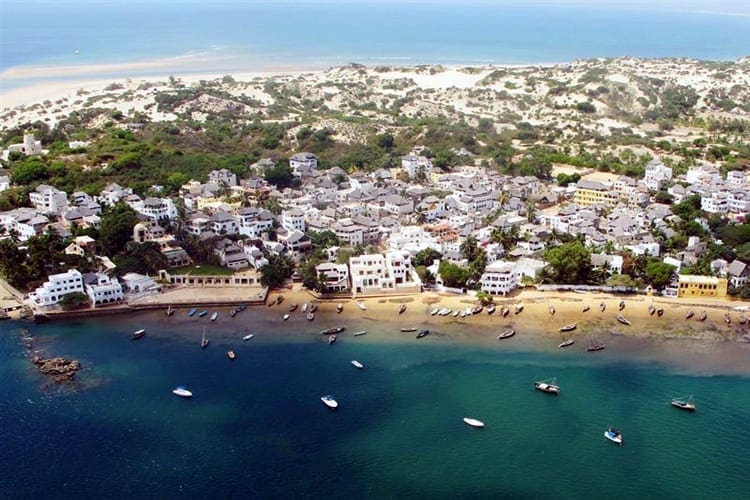 Lamu, Shela Village-from the Sky